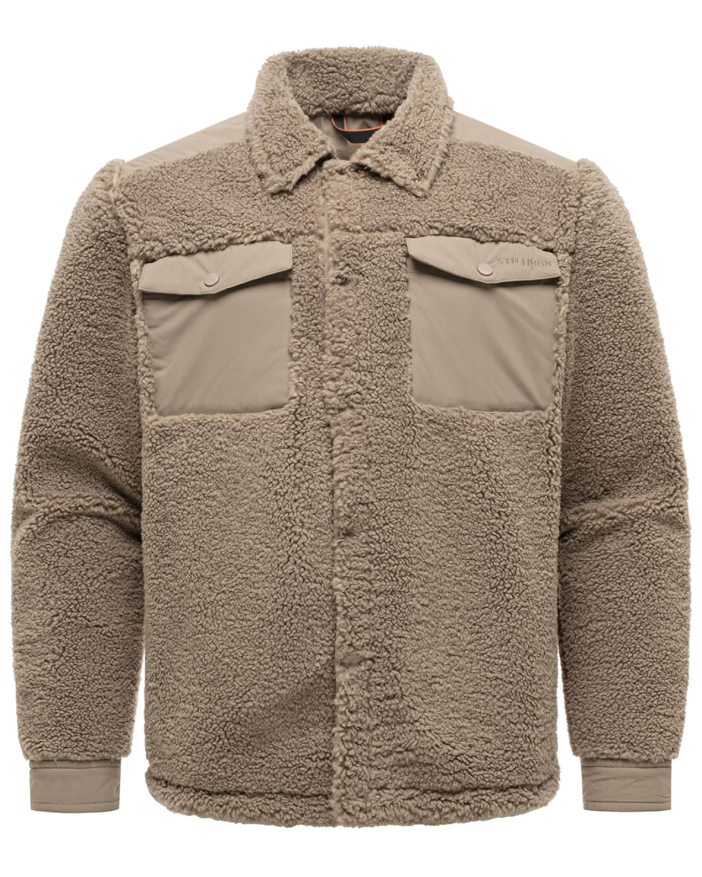 STONE HARBOUR - Chaqueta de entretiempo 'Taureek XX' en gris: frente
