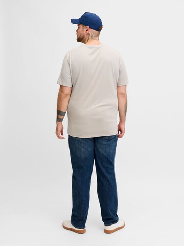 Jack & Jones Plus Shirt in Beige