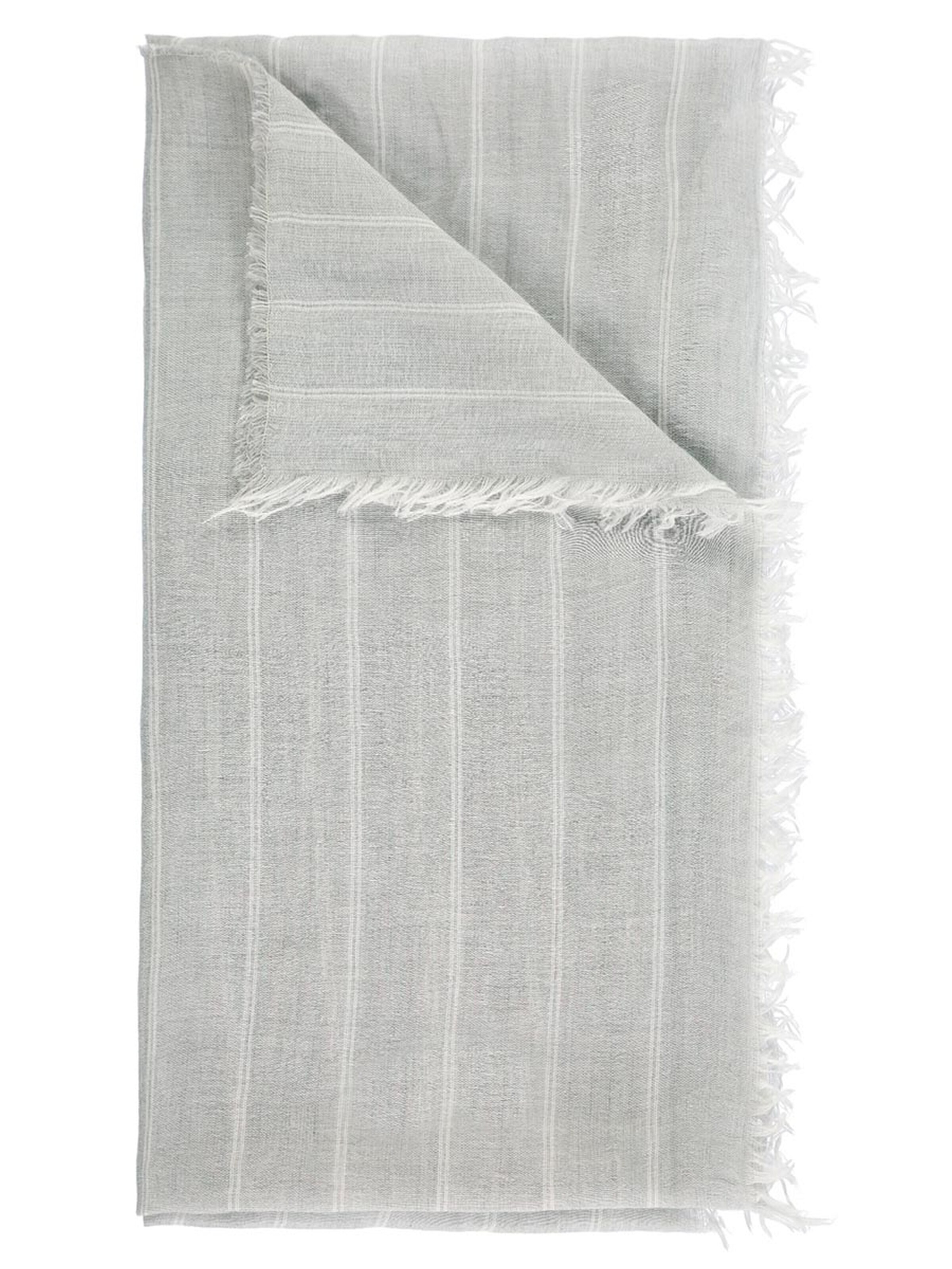 Passigatti Wrap 'Schal Herren gestreift' in Grey
