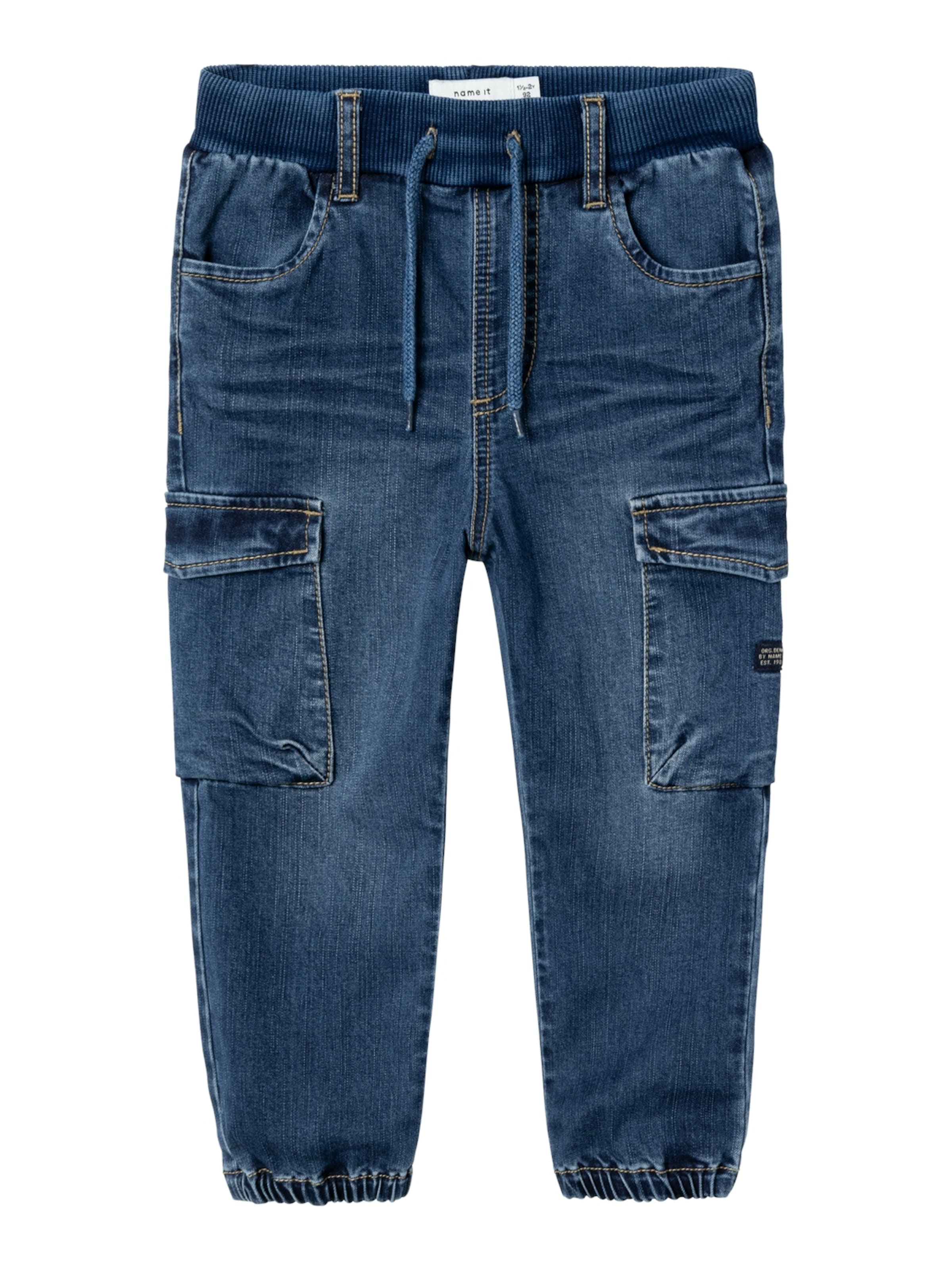 NAME IT Tapered Jeans 'Ben' in Blau: Vorderseite