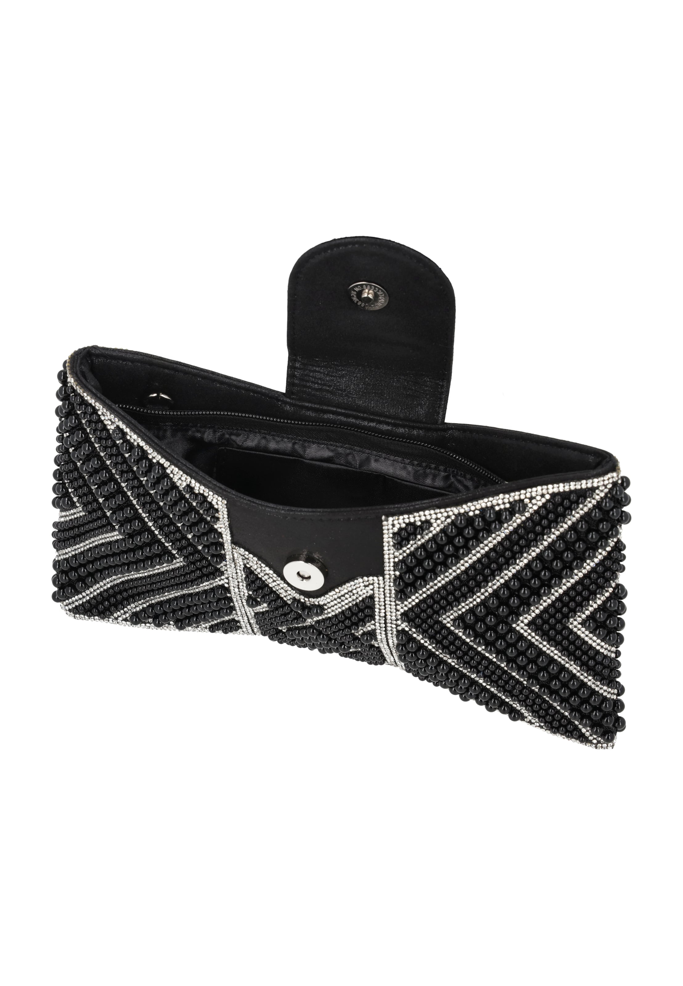 faina Clutch in Black