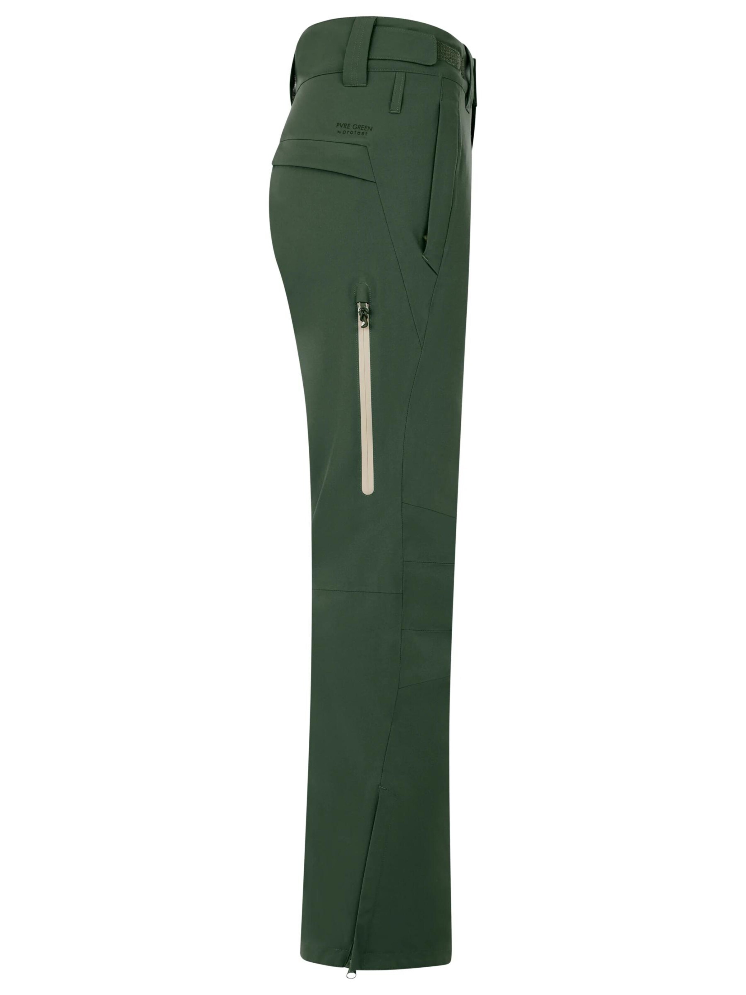 PROTEST Regular Workout Pants 'PRTCARMACKOS' in Green
