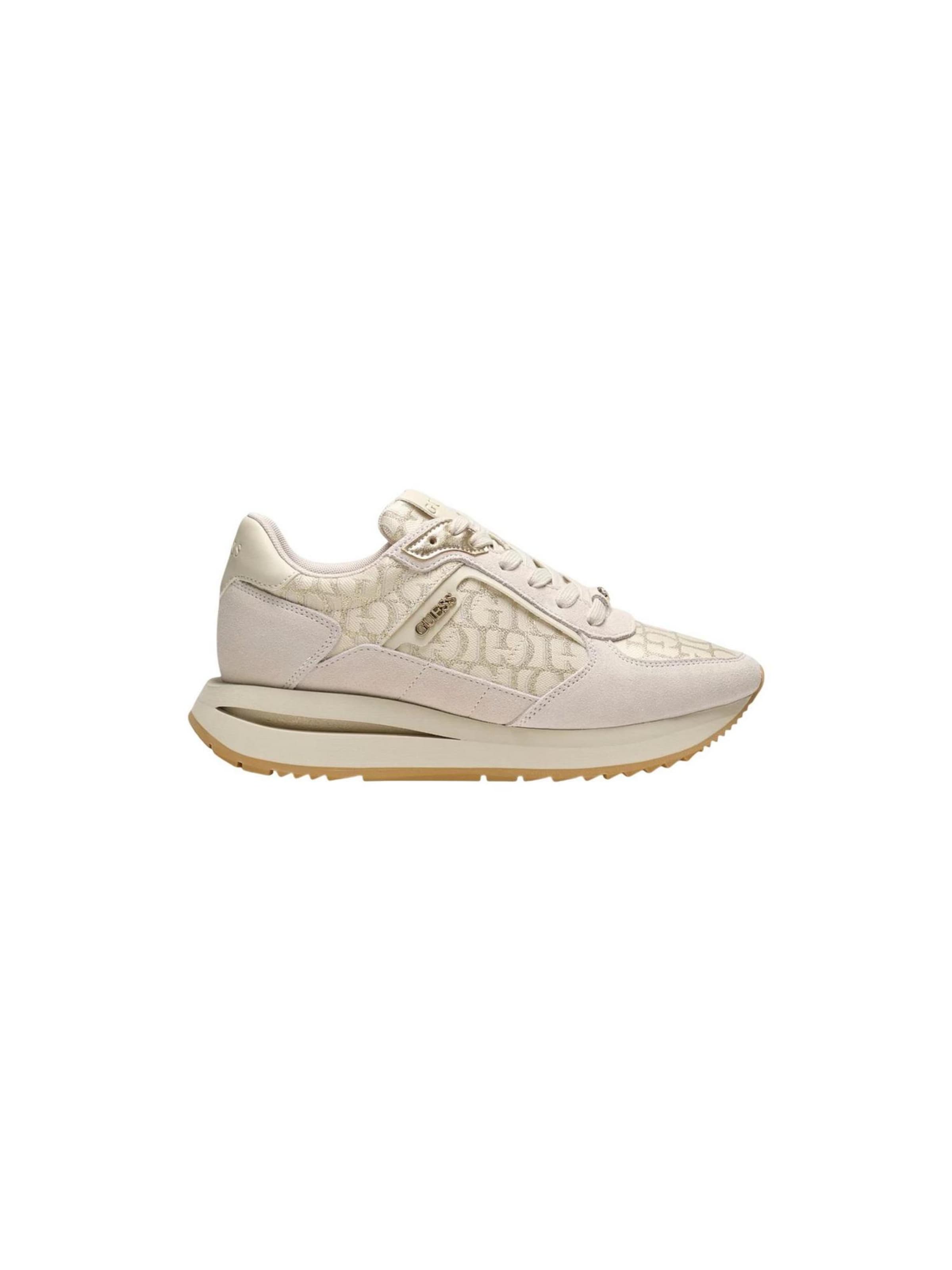 GUESS Baskets basses 'ENERGY5 FLTEG5 LEA12' en 35 en ivoire, Vue avec produit