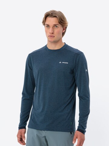 VAUDE Performance shirt 'Sveit II' in Blue: front