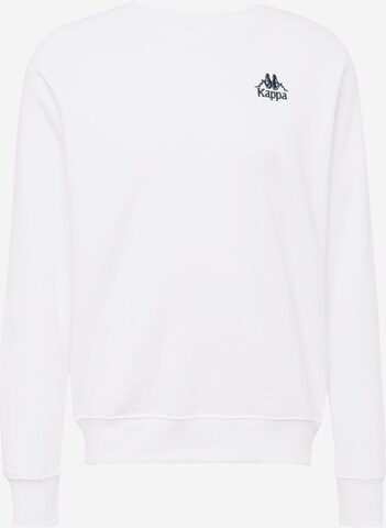 Sweat-shirt KAPPA en blanc : devant