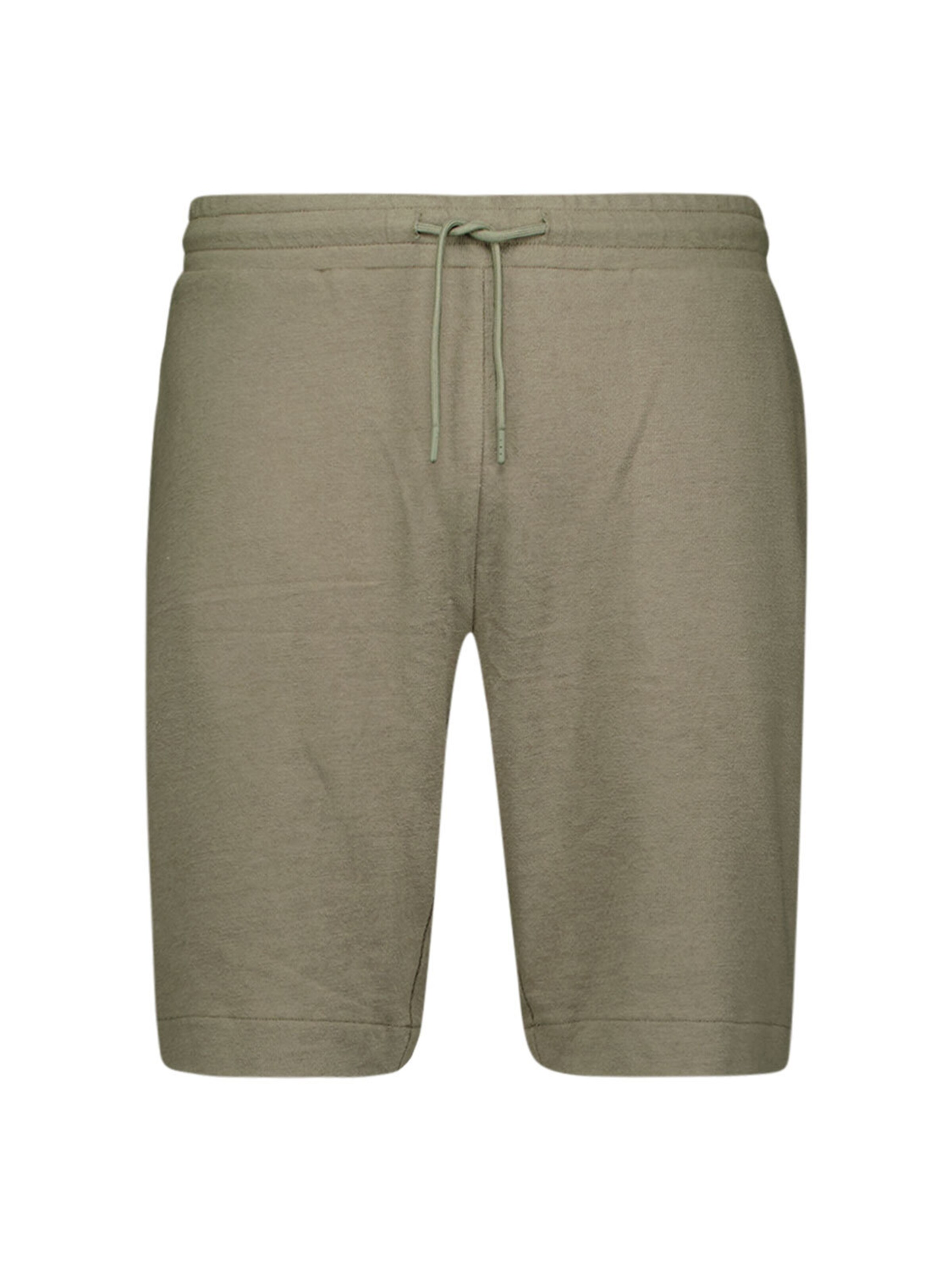 No Excess Regular Trousers in Green: front