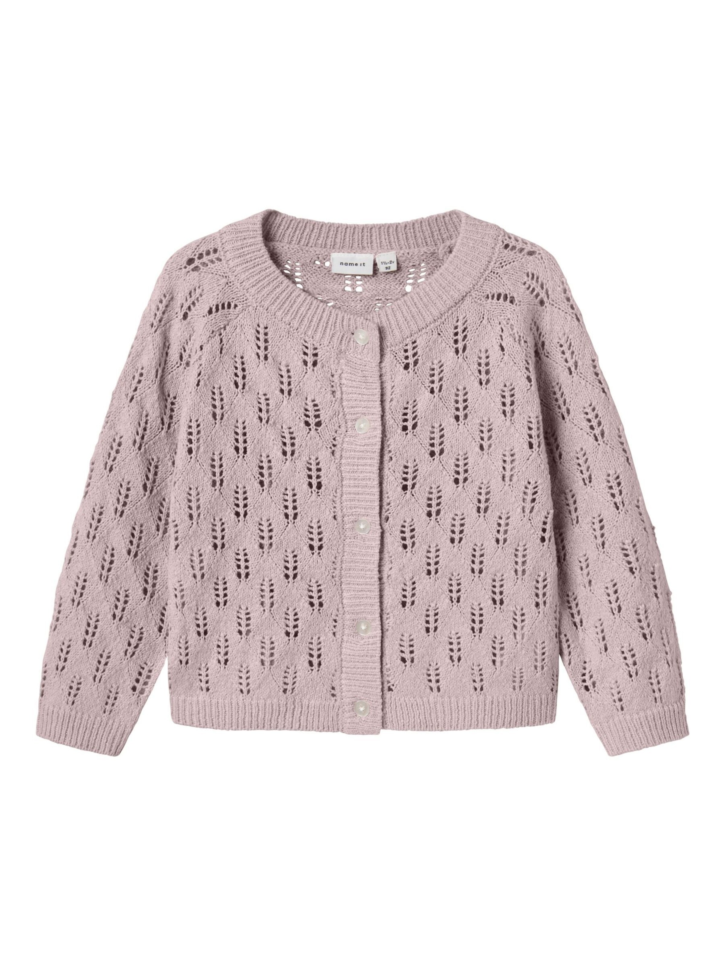 NAME IT Cardigan i lilla: forside