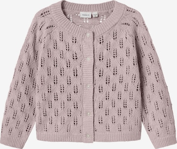 NAME IT - Cárdigan en lila: frente