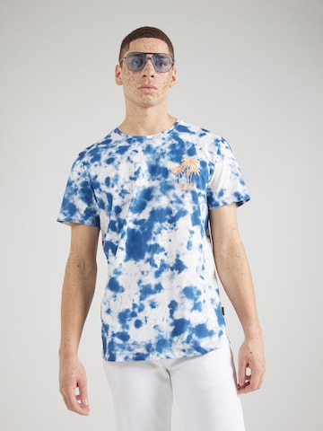 T-Shirt BLEND en bleu : devant