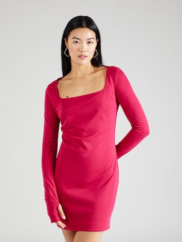 HUGO Red - Vestido 'Kordella' em rosa: frente