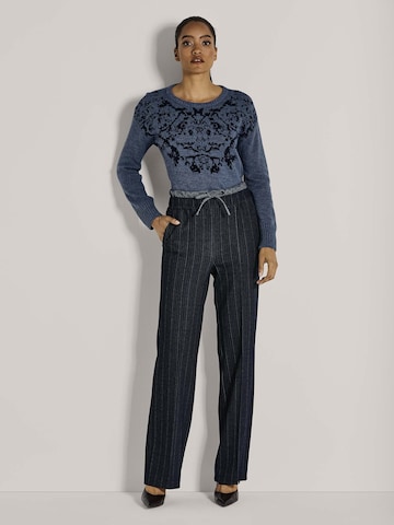 MADELEINE Loosefit Broek in Blauw
