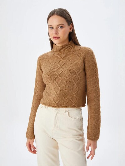 MixRay Pull-over 'Pullover' en S-M en beige, Vue avec produit