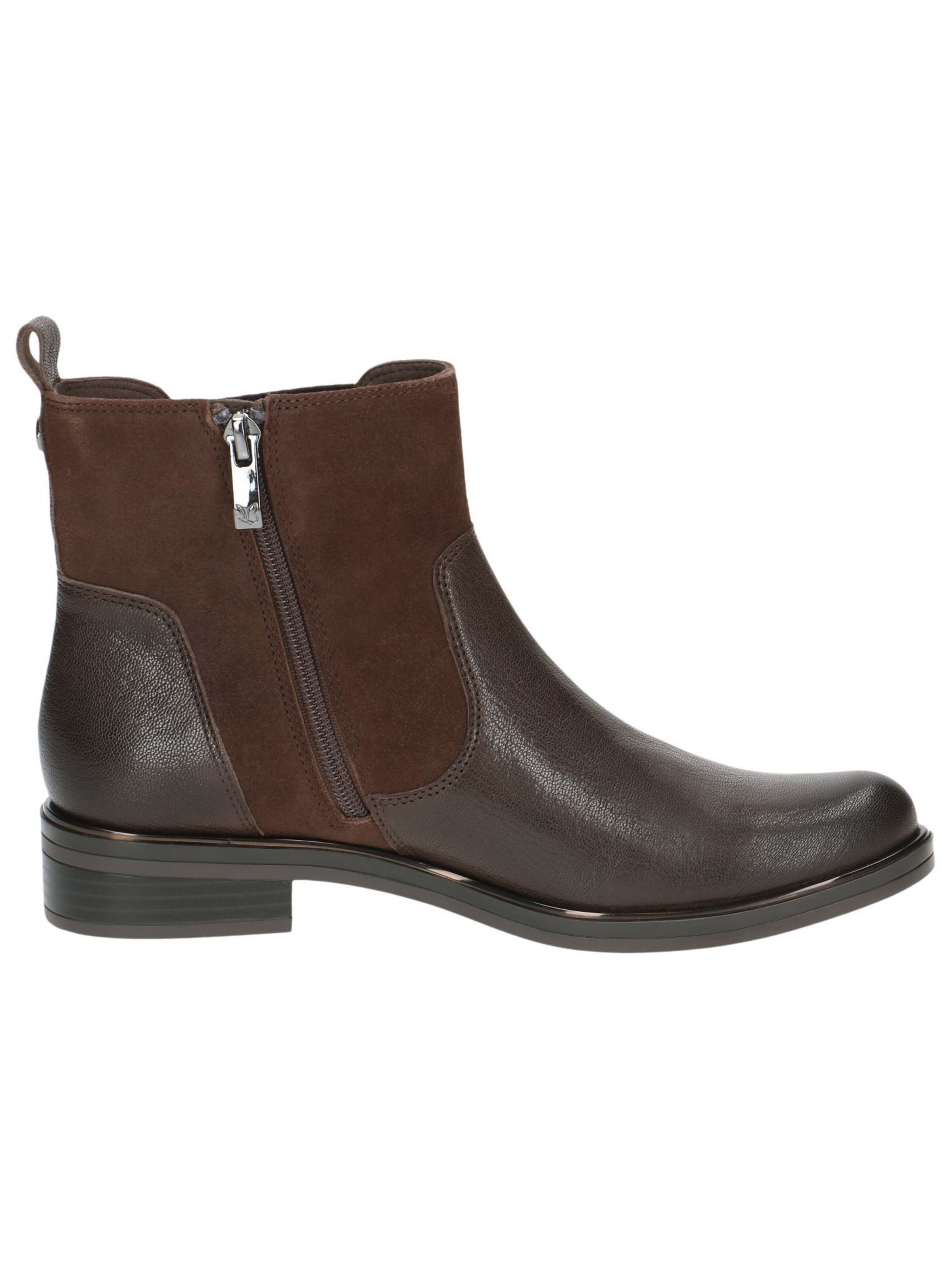 CAPRICE Chelsea boots in Bruin