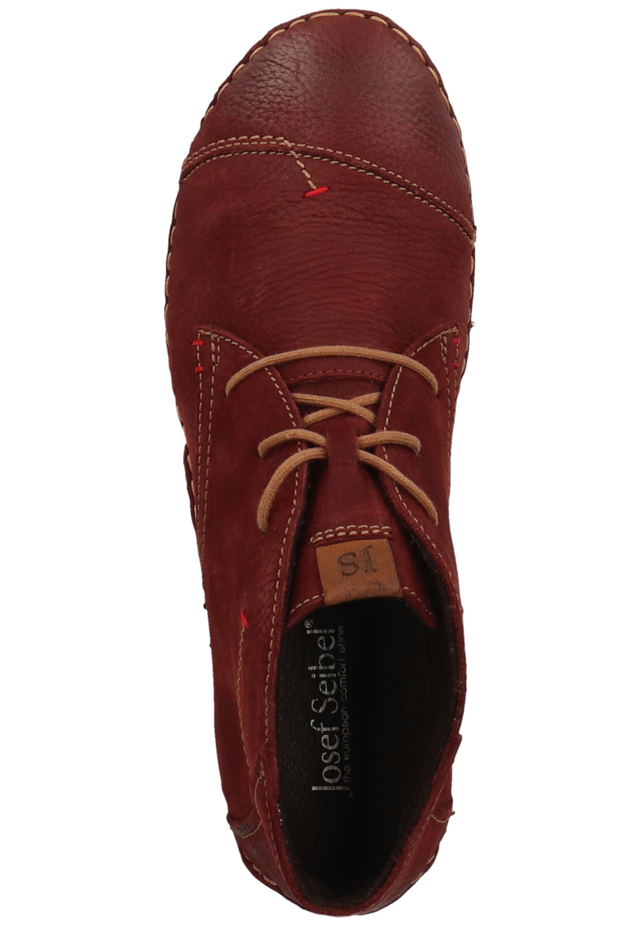 Bottines à lacets 'Fergey' JOSEF SEIBEL en rouge