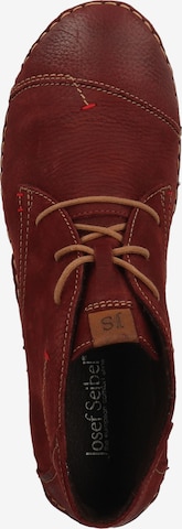 JOSEF SEIBEL Lace-Up Ankle Boots 'Fergey' in Red