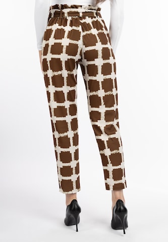 faina - regular Pantalón en marrón