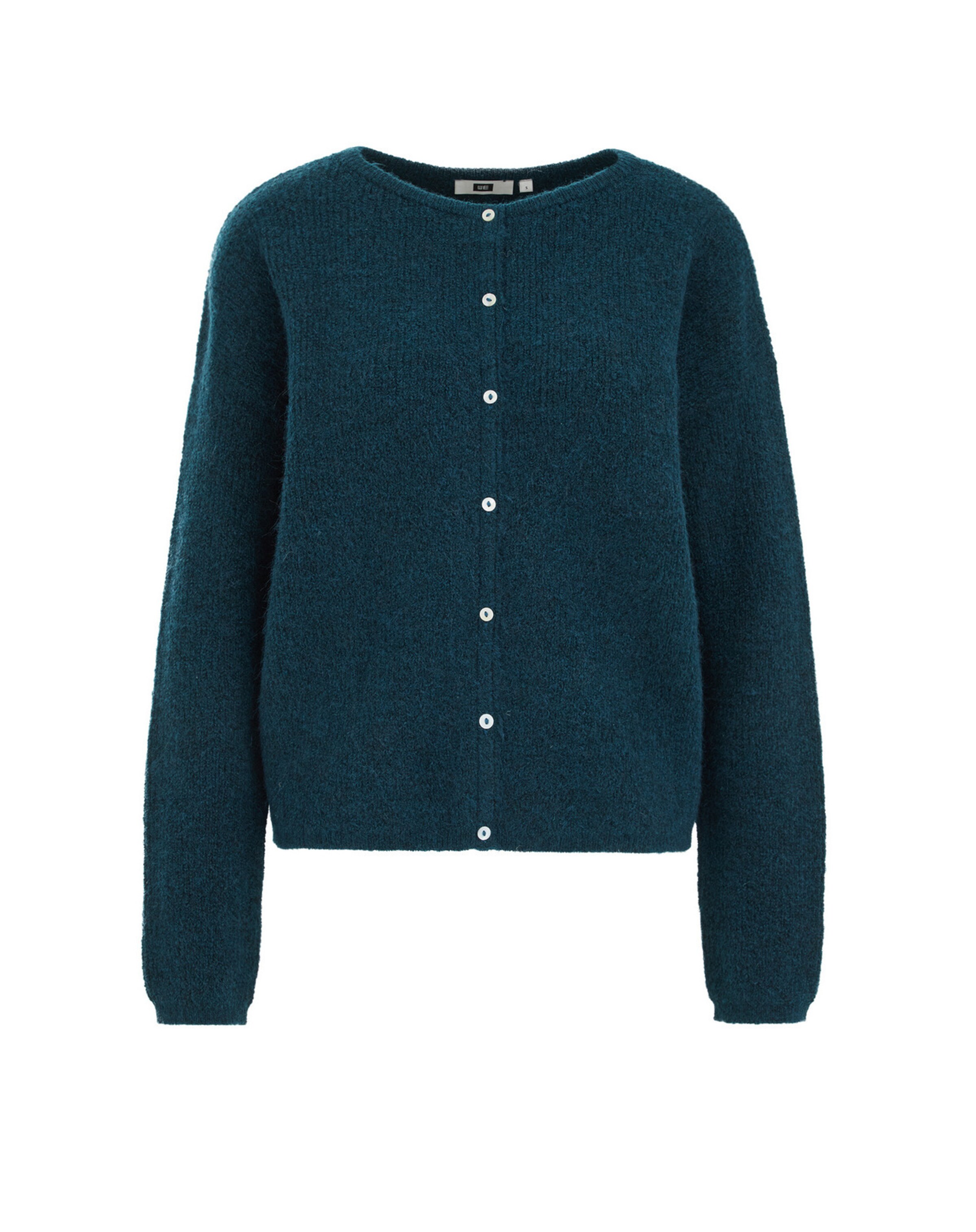 WE Fashion Kardigán - Modrá: predná strana