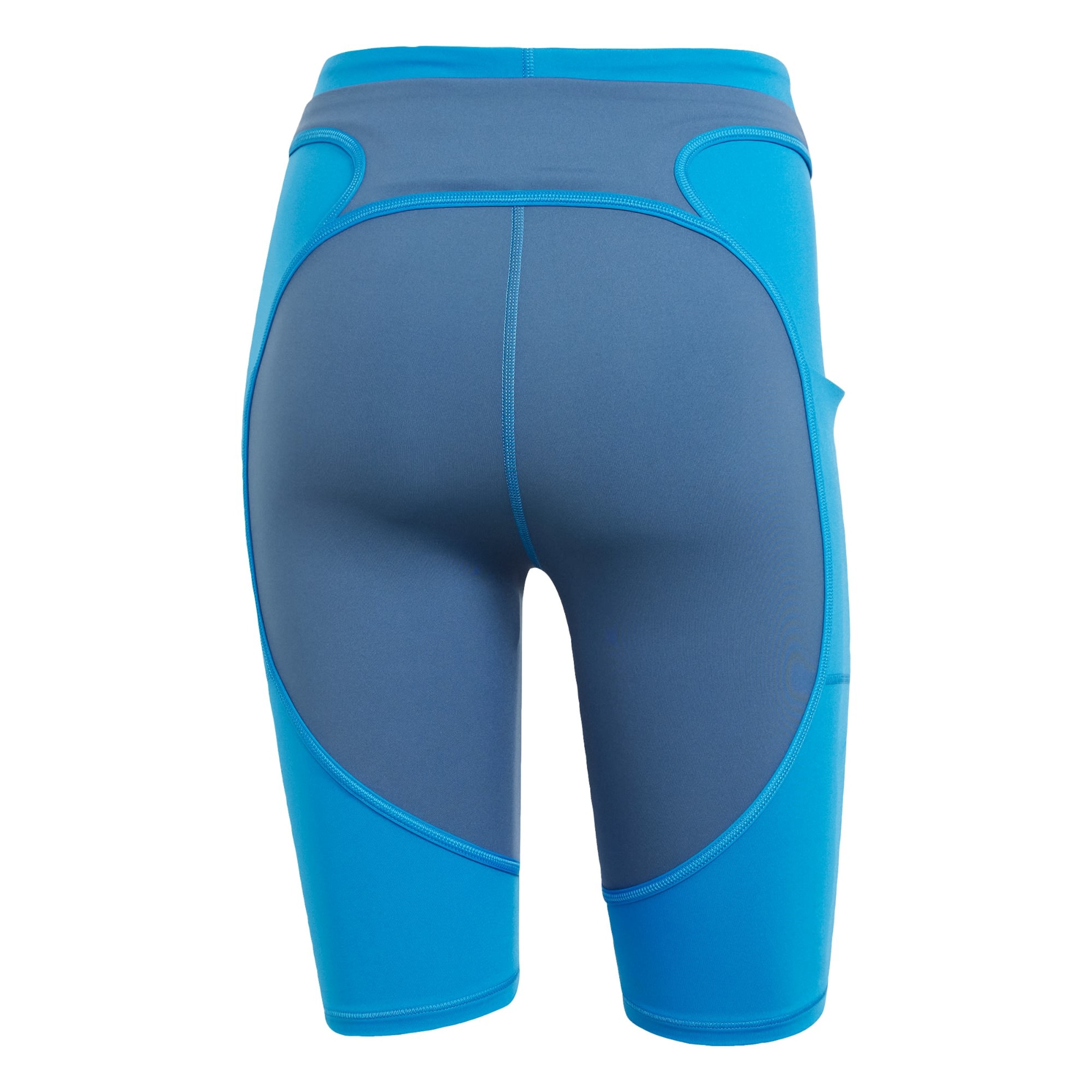 ADIDAS BY STELLA MCCARTNEY Скинни Спортивные штаны 'Two-tone Bike' в Синий