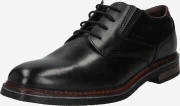 bugatti - Zapatos con cordón 'Maik Exko' en negro: frente