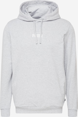 PUMA Athletic Sweatshirt in Grey: front