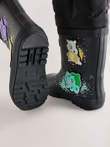 Next Rubber boot 'Pokemon' in Black