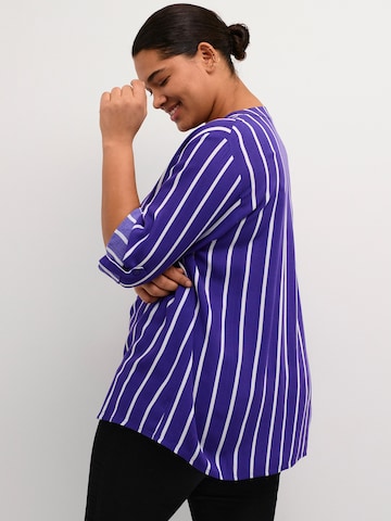 KAFFE CURVE Blouse 'SIDA' in Purple