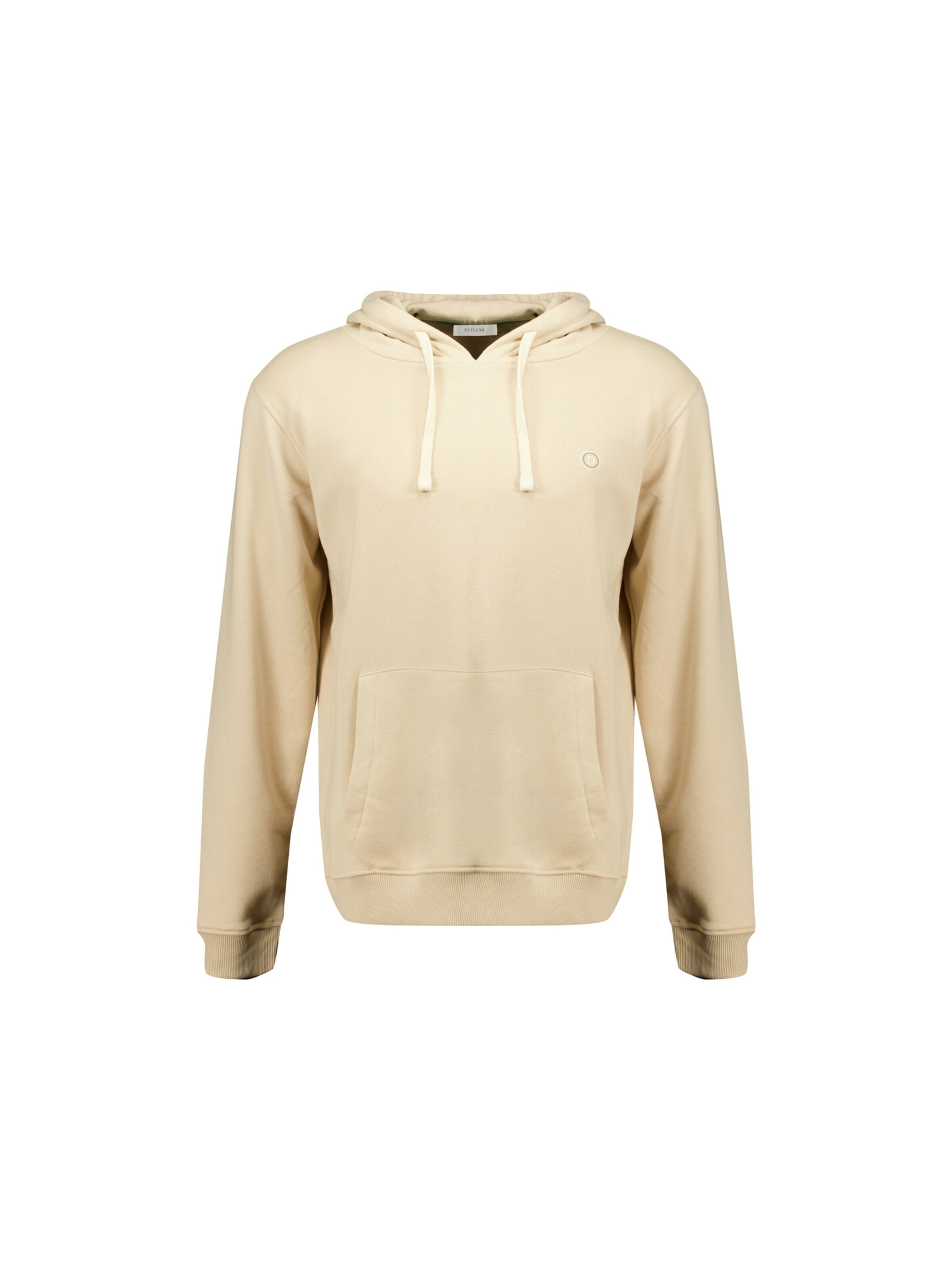 Deeluxe Sweatshirt in Beige: voorkant