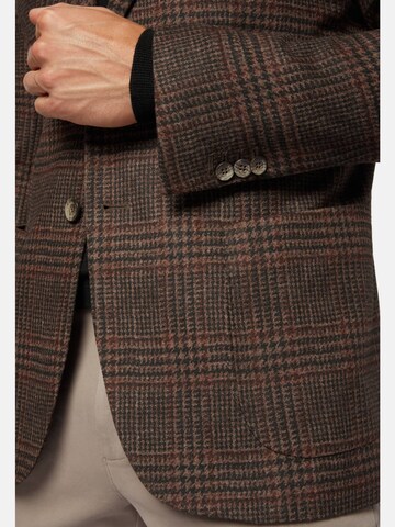 Boggi Milano Slim fit Suit Jacket in Brown