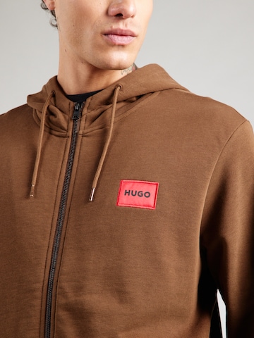 Giacca di felpa 'Daple' di HUGO in marrone