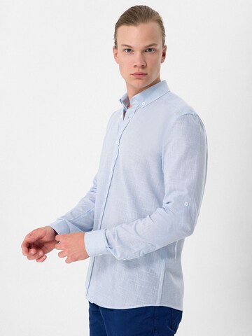 Moxx Paris Regular fit Overhemd in Blauw