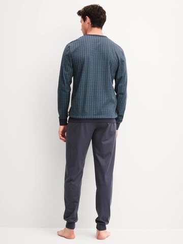 CALIDA Long Pajamas 'Cotton Special' in Black
