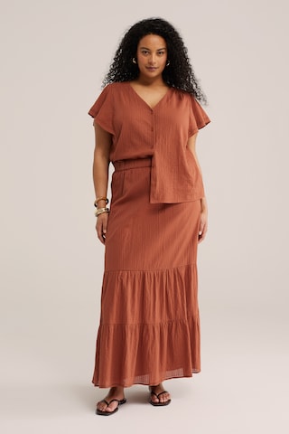 WE Fashion Blouse in Oranje