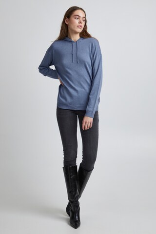 PULZ Jeans Kapuzenpullover 'PZSARA' in Blau