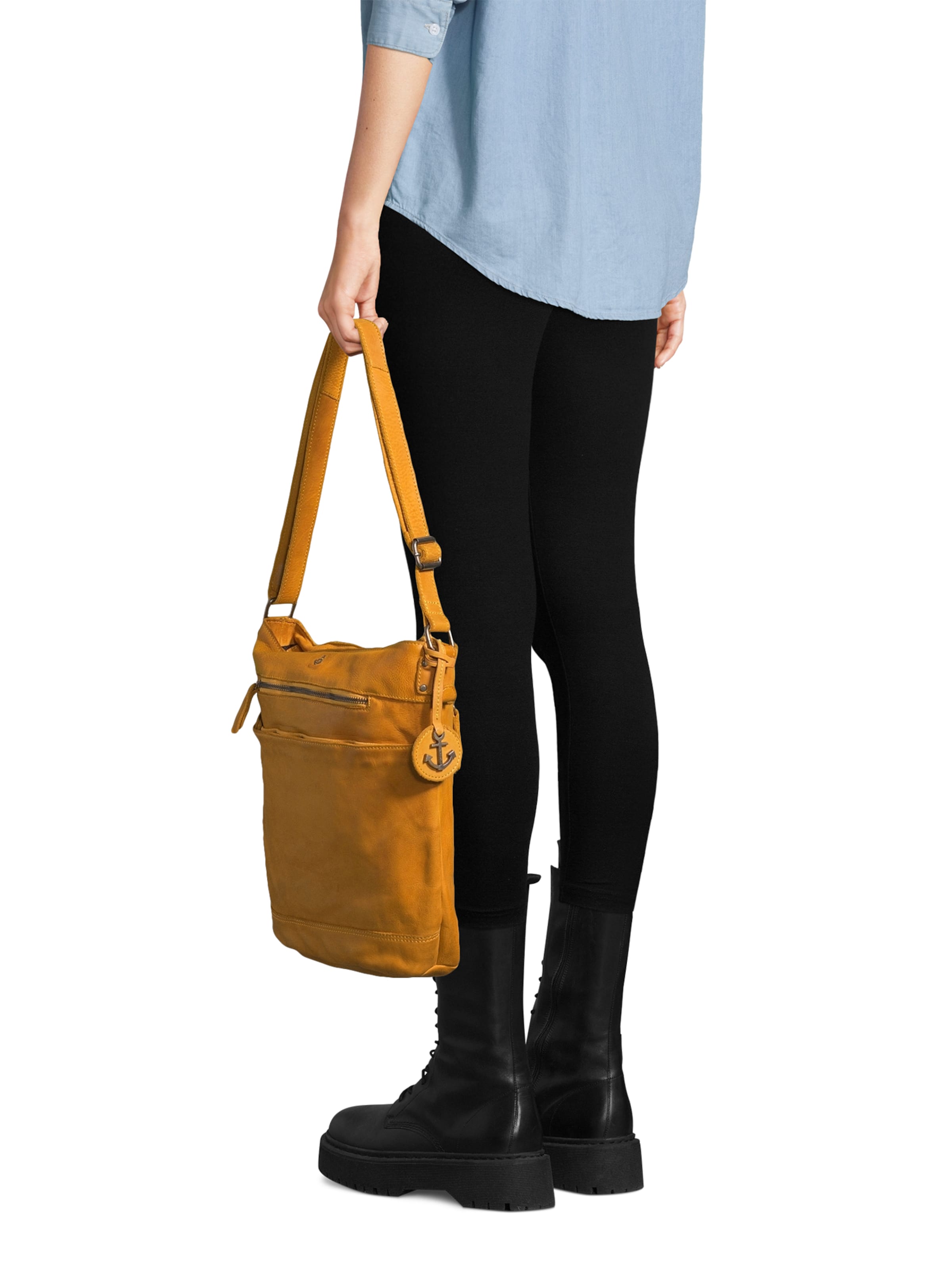 Harbour 2nd Crossbody bag 'Minna' in Yellow: front