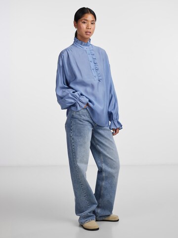 PIECES Blouse 'Jude' in Blue