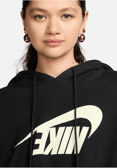 NIKE Sweatshirt in Cream / Black, Item view