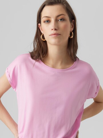 VERO MODA Koszulka 'AVA' w kolorze różowy