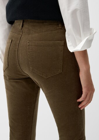 s.Oliver Regular Broek in Bruin