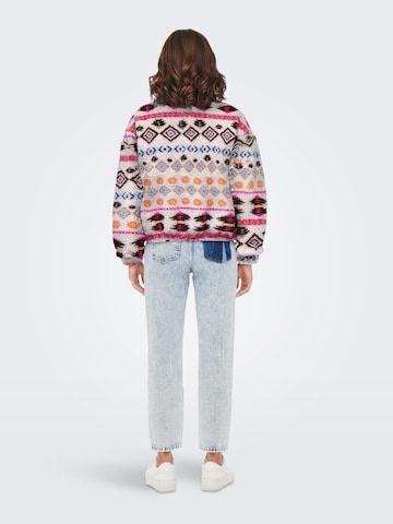 ONLY Sweatshirt 'JANNE' in Grau