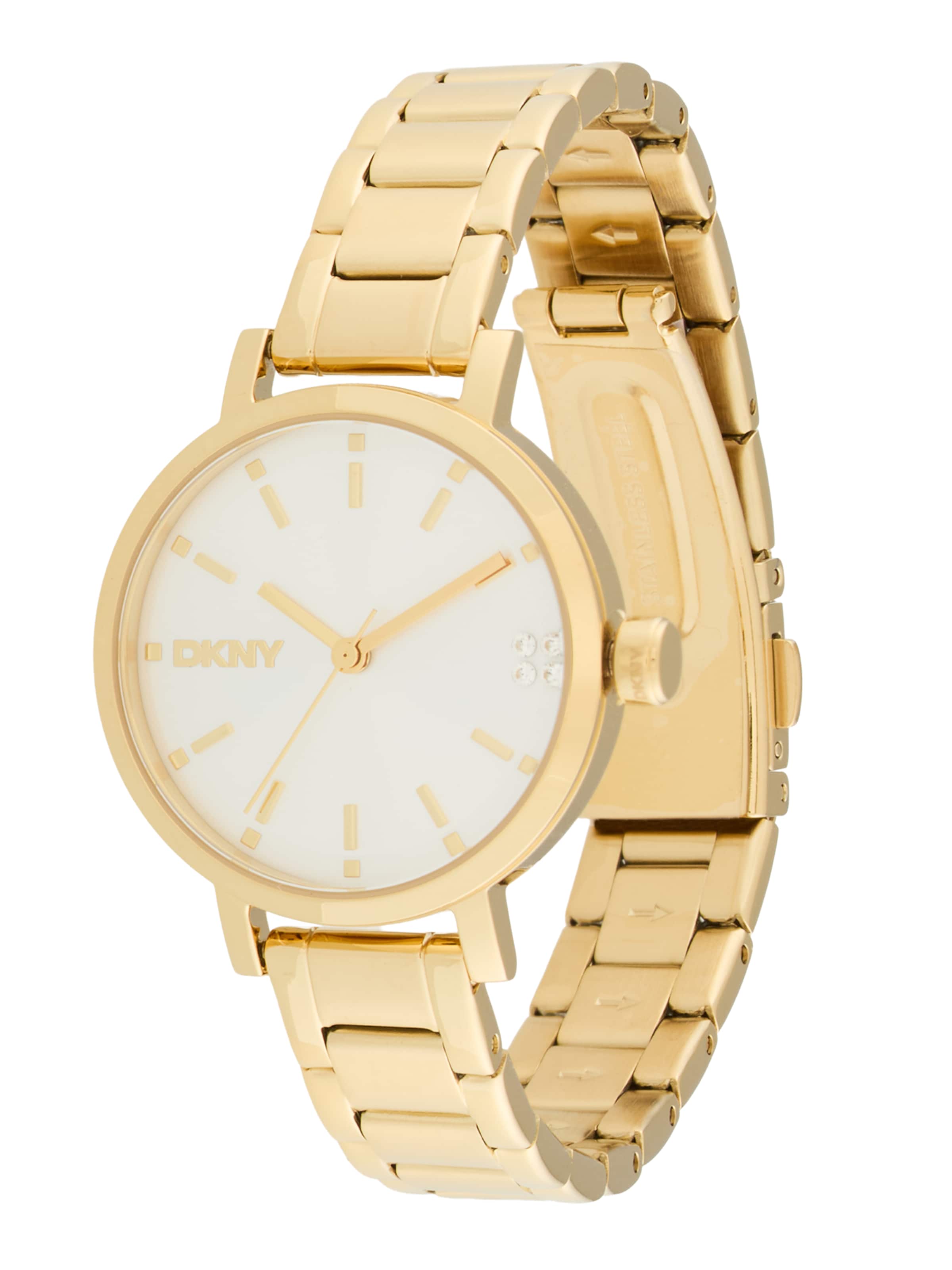 DKNY Αναλογικό ρολόι σε χρυσό: μπροστά