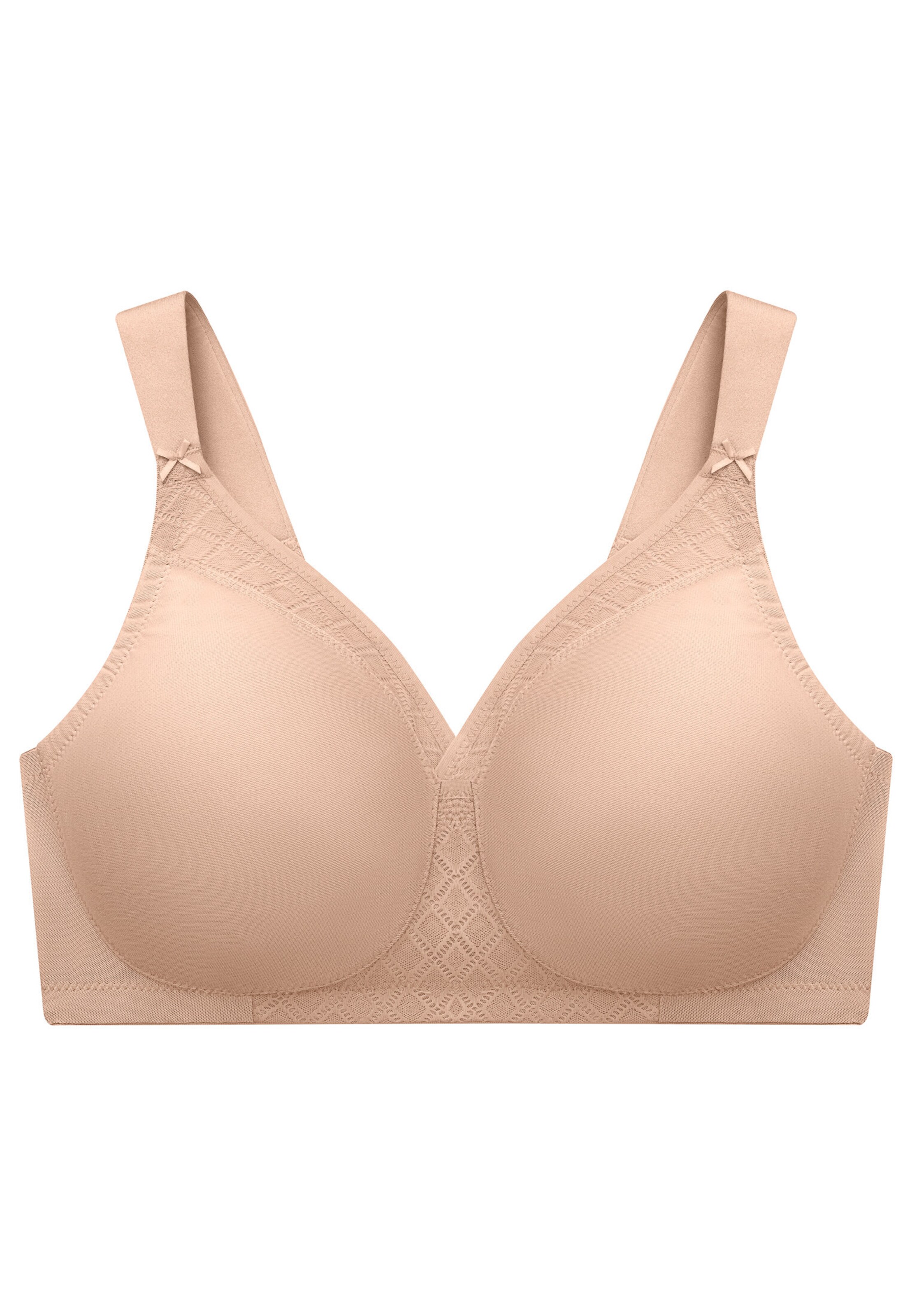 GLAMORISE Minimizer in Beige: front