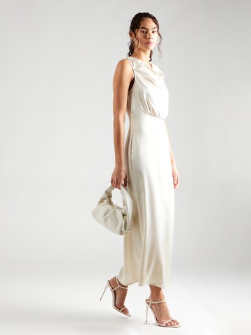 VILA Evening dress 'VIRavenna' in Beige