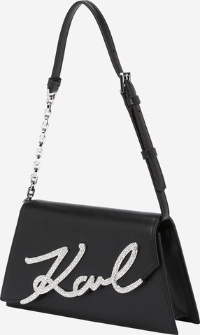 Karl Lagerfeld Schultertasche in Schwarz