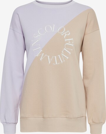 The Jogg Concept Sweatshirt in Beige: front