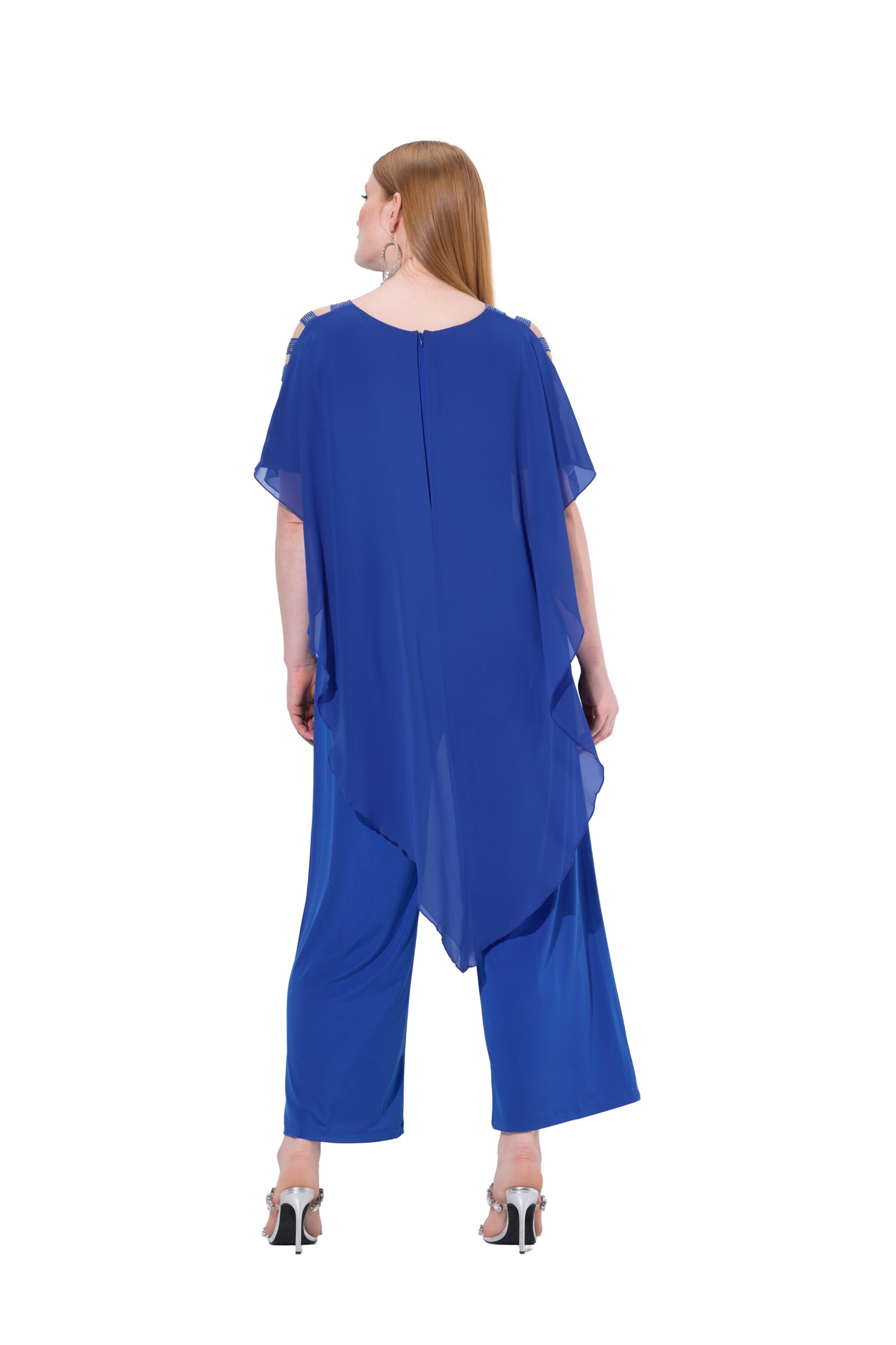 Ulla Popken Jumpsuit in Blau