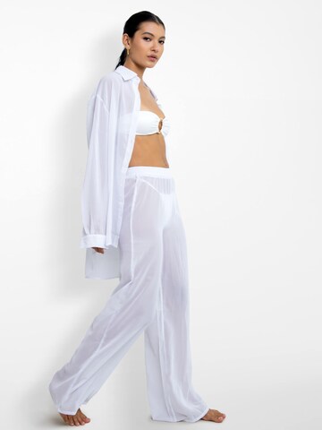 La Michaux Loosefit Bügelfaltenhose 'JULES'‌‌‌‌‌‌ in Weiß