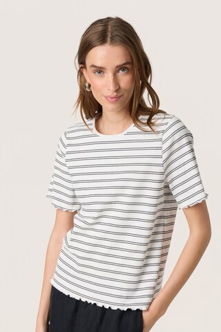 T-shirt 'SLEleanora' SOAKED IN LUXURY en gris