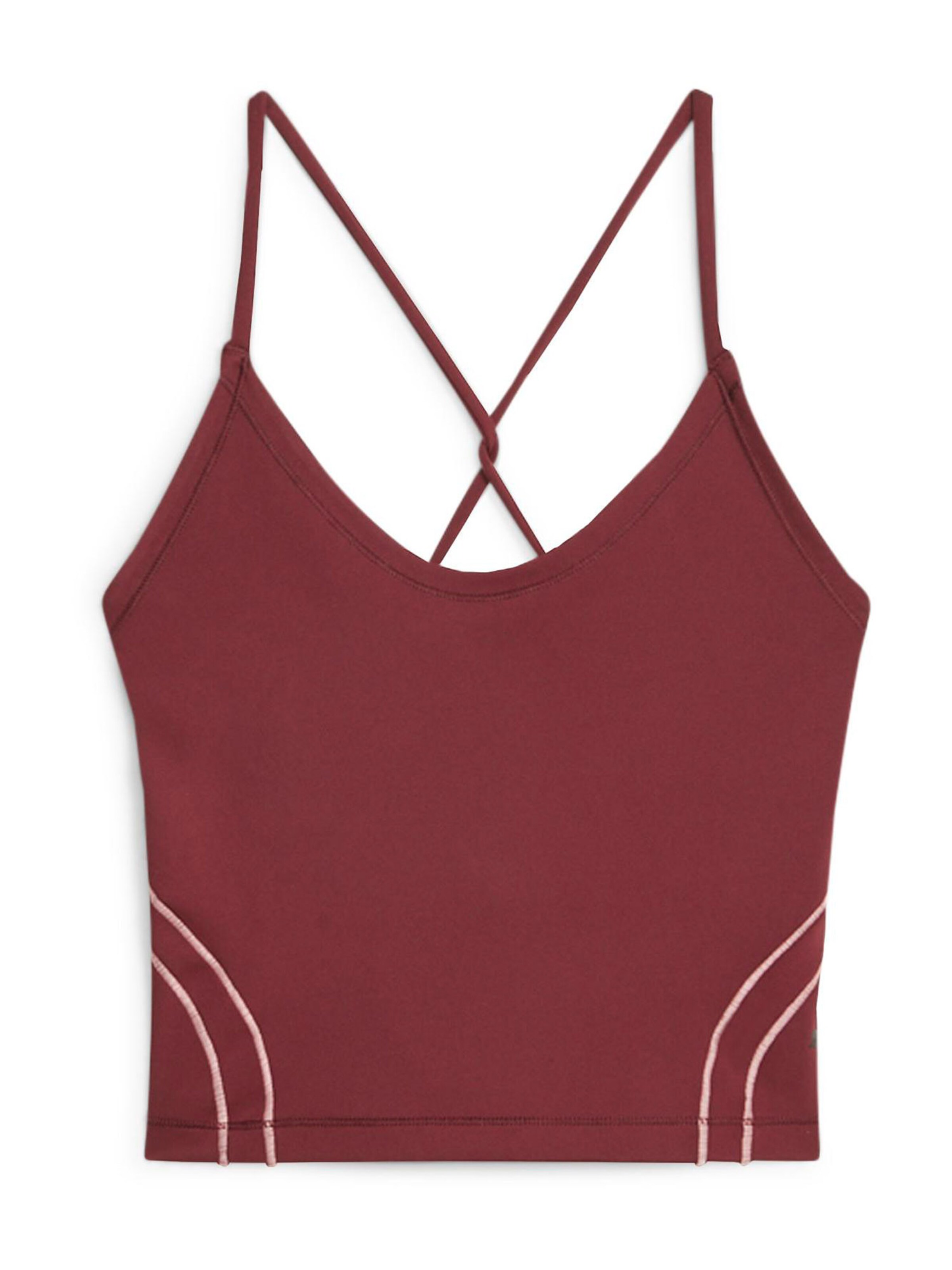 raudona PUMA Sportiniai marškinėliai be rankovių: priekis