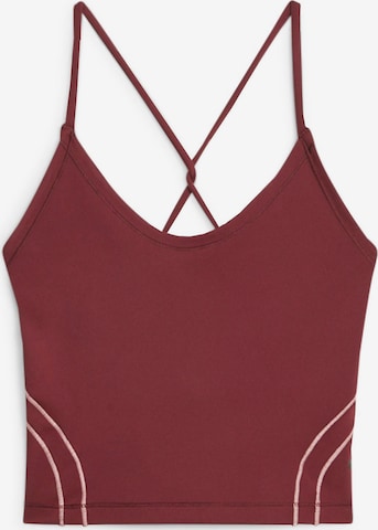 PUMA Sporttop in Rood: voorkant
