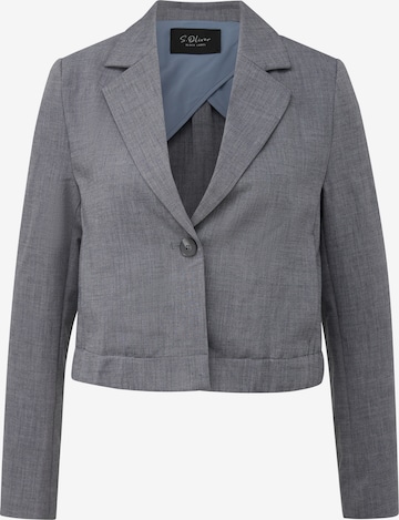 Blazer s.Oliver BLACK LABEL en gris : devant